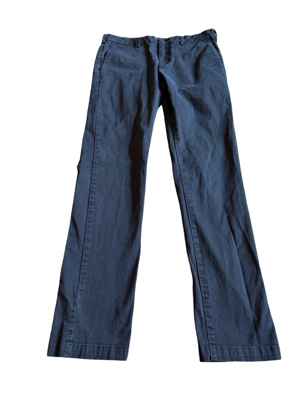 Uniqlo Navy Blue Slacks Pants Chinos Trousers Office Professional Size 32 x 34